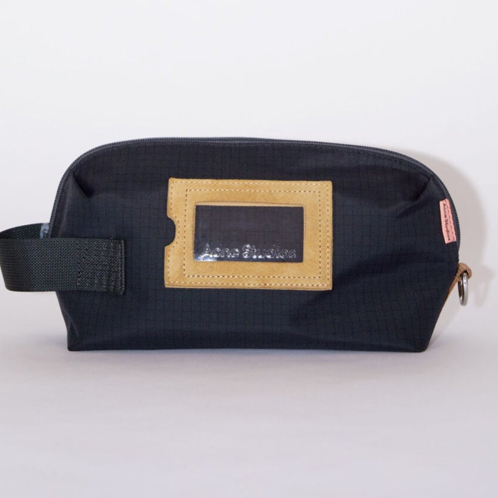 Acne Studios Nylon Pouch Bag Black